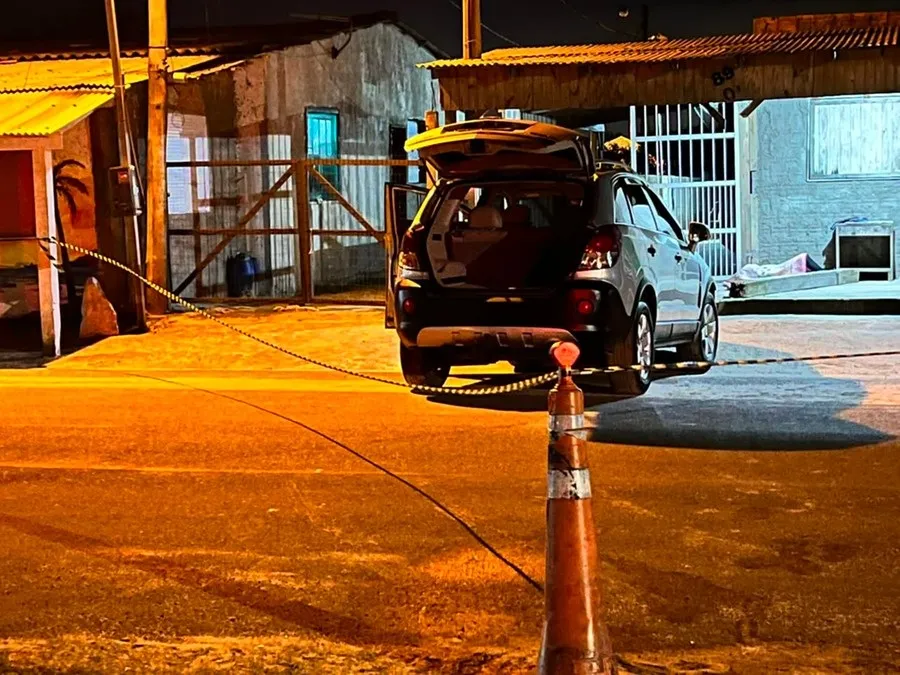 Vítima foi atingida por um poste após colisão de carro contra a estrutura Foto : Renato Dias / Correio do Imbé / CP