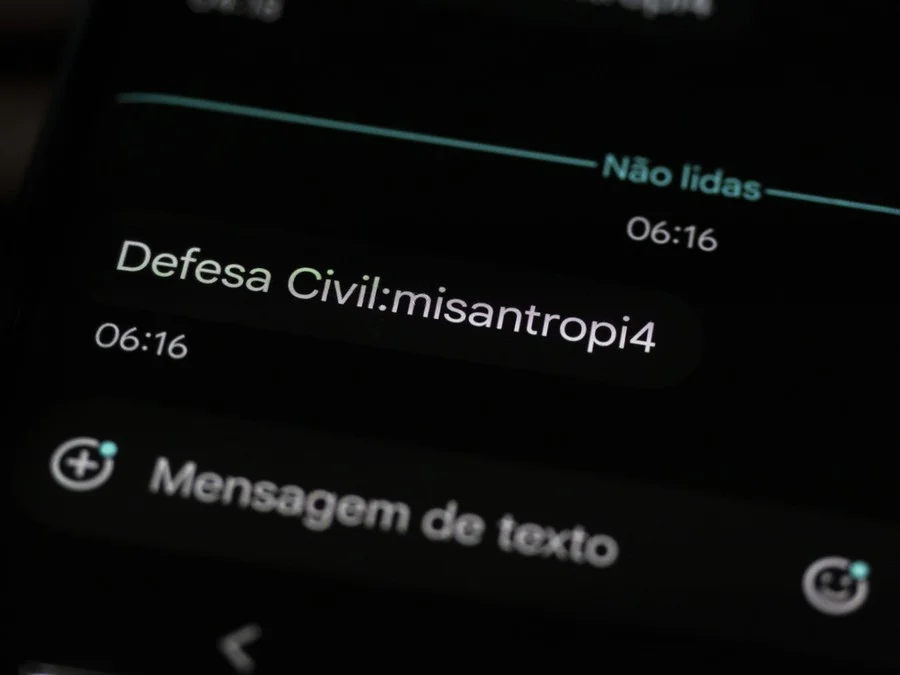 Mensagem provocou dúvidas e levou usuários às redes sociais em busca de explicações Foto : Suamy Beydoun / Agif / Estadão Conteúdo / CP