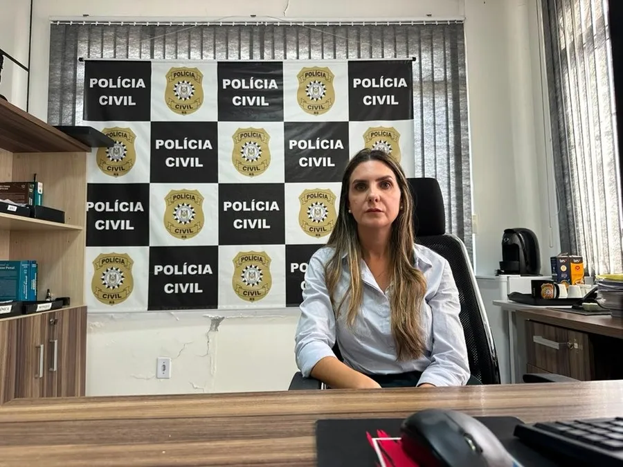 Delegada Luana Medeiros falou sobre o andamento da investigação Foto : Guilherme Sperafico / Especial / CP