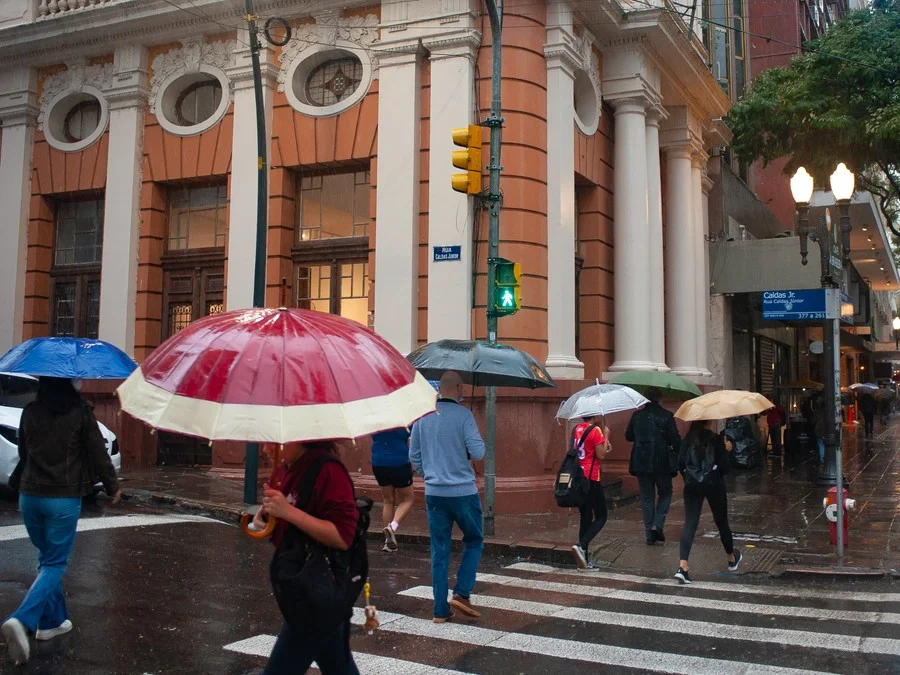 Porto Alegre tem semana de bastante instabilidade Foto : Camila Cunha