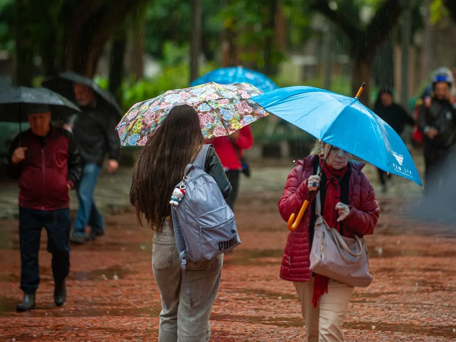 Região Metropolitana de Porto Alegre tem condições para temporais isolados, com acumulados entre 40 e 100 mm por dia Foto : Camila Cunha