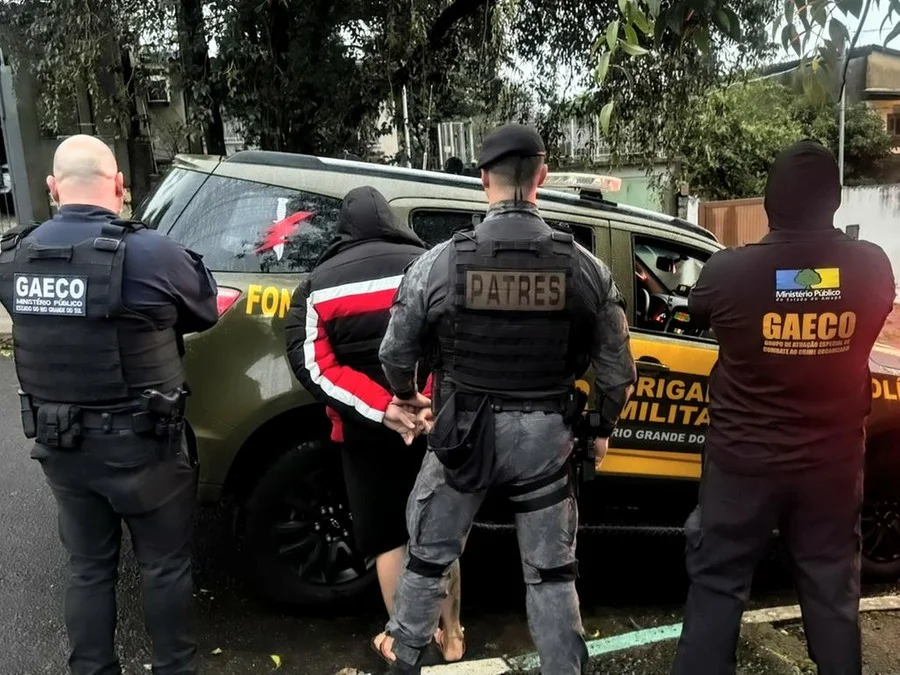 Prisão foi efetuada na manhã desta quinta-feira na Capital Foto : MPRS / CP