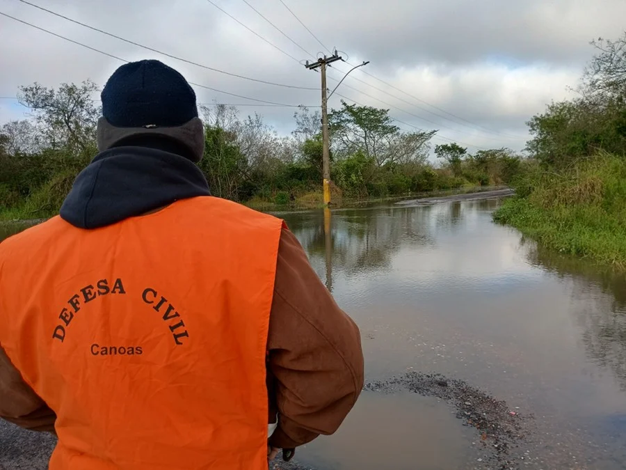 No Paquetá, o rio encontra-se no leito normal na medição de 1,13 metro Foto : Fernanda Bassôa / Especial CP