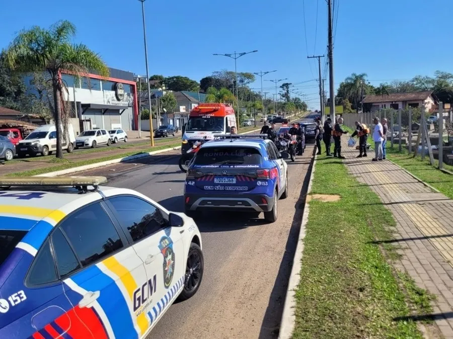 Ocorrência foi registrada no bairro Feitoria Foto : GCM / CP