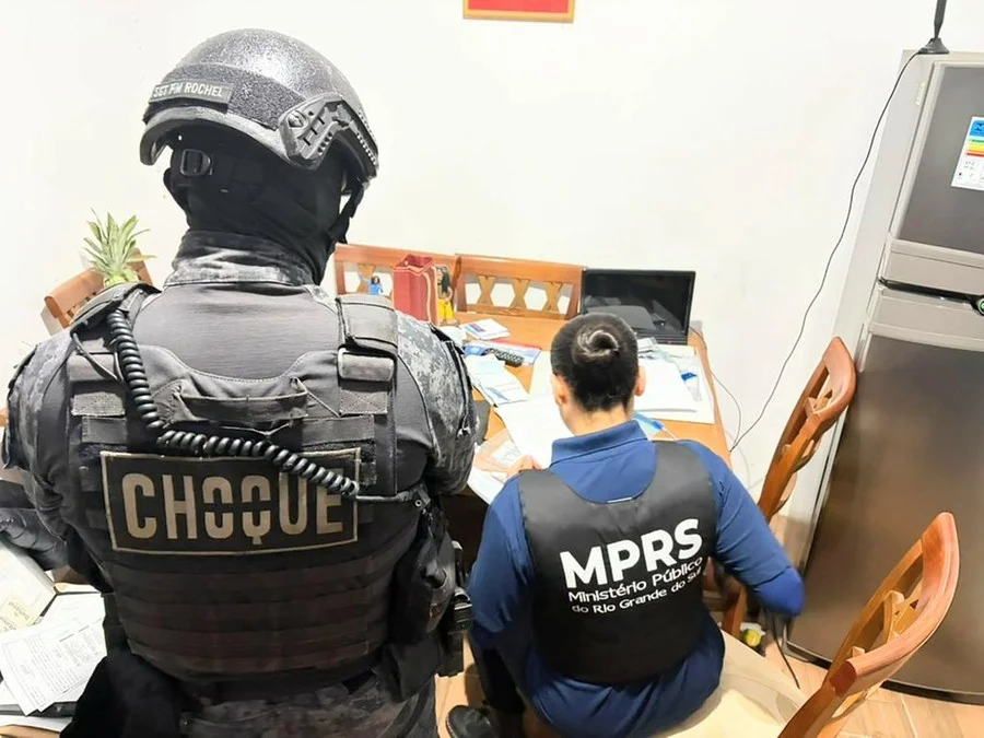 Operação Expurgo tem como objetivo combater o crime de “rachadinha em Pelotas Foto : MPRS / CP