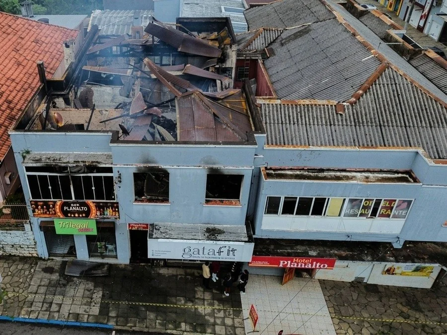 Estabelecimento ficava na área central de Soledade Foto : Divulgação / Polícia Civil / CP