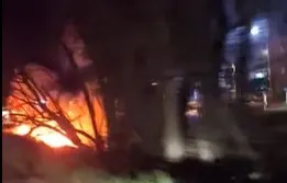 Veículo capota e pega fogo na ERS-223 entre Selbach e Ibirubá