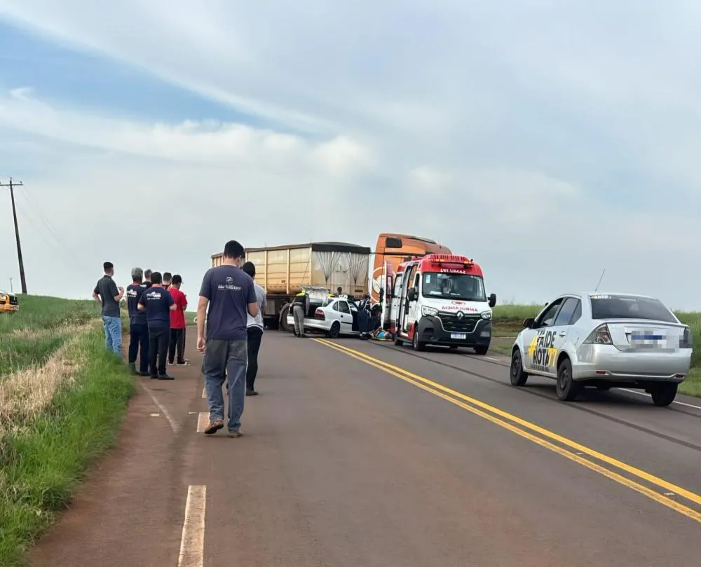 Moradora de Estrela Velha morre após acidente na RSC-481, em Salto do Jacuí
