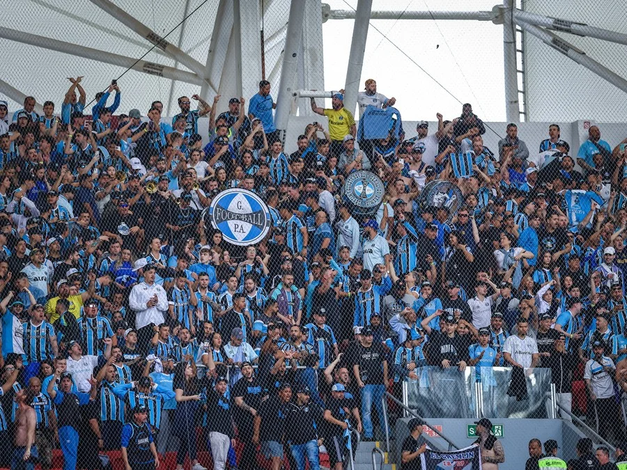 Torcida gremista estará presente no setor visitante do Beira-Rio Foto : Lucas Uebel / Grêmio FBPA / CP