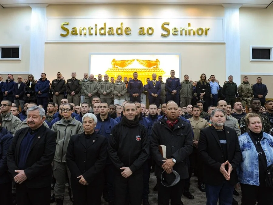 Homenagem ocorreu neste domingo, na Catedral da Fé, no Centro Histórico Foto : Camila Cunha