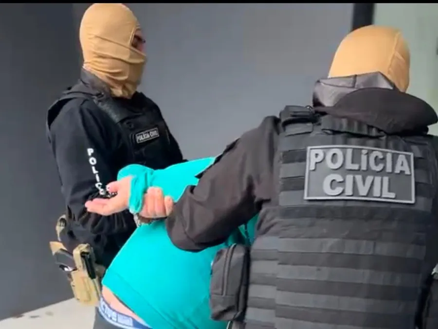 Homem foi preso pela Polícia Civil em Viamão Foto : Polícia Civil / CP