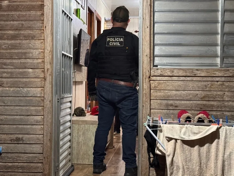 Mandados foram cumpridos na manhã desta segunda-feira Foto : Polícia Civil / CP
