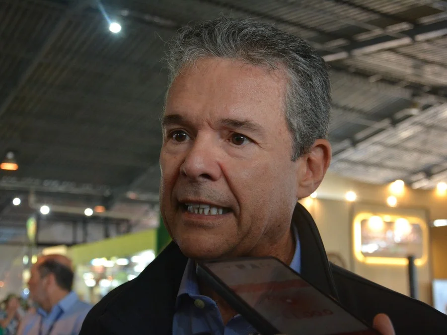 André de Paula visitou a feira do agronegócio nesta quinta-feira, e ressaltou o trabalho do governo federal em reverter o veto Foto : Alina Souza
