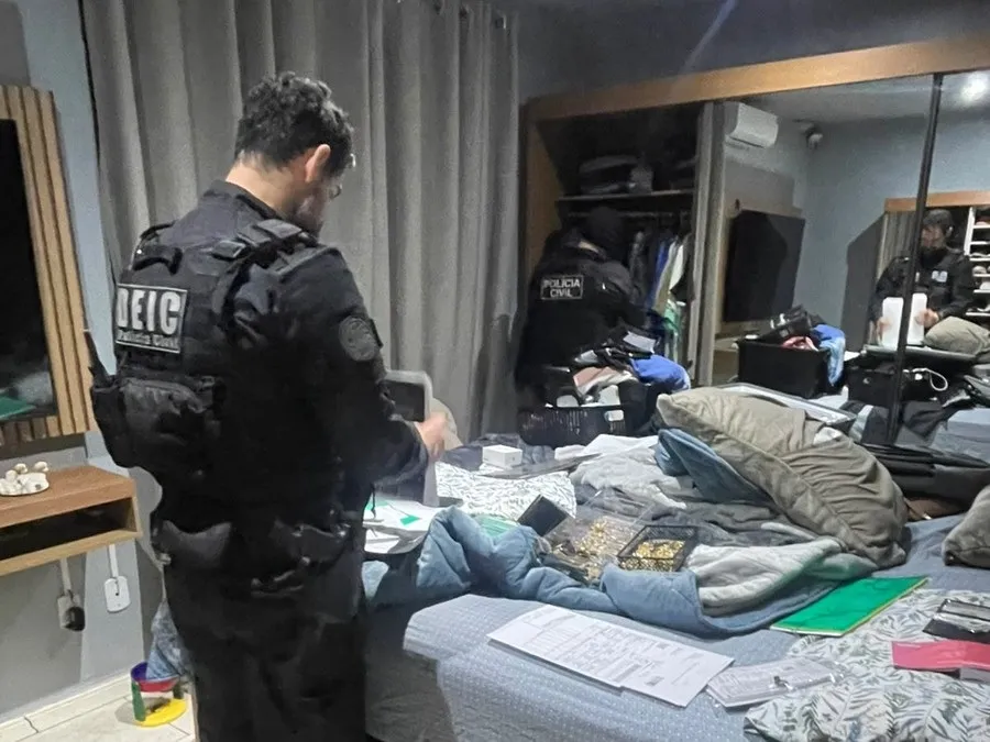 Mandados foram cumpridos pela Polícia Civil nesta terça-feira Foto : Polícia Civil / CP