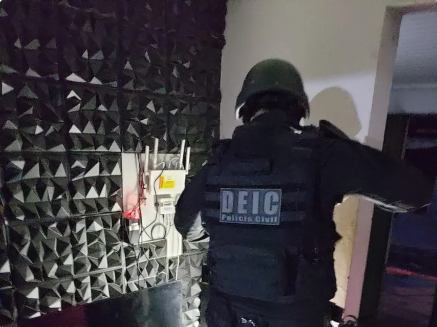 Mandados foram cumpridos pelo Deic na terça-feira. Foto : Polícia Civil / CP