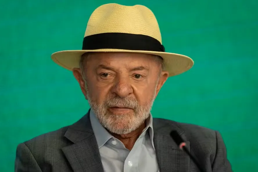 O presidente Lula no Palácio do Planalto — Foto: Brenno Carvalho/Agência O Globo