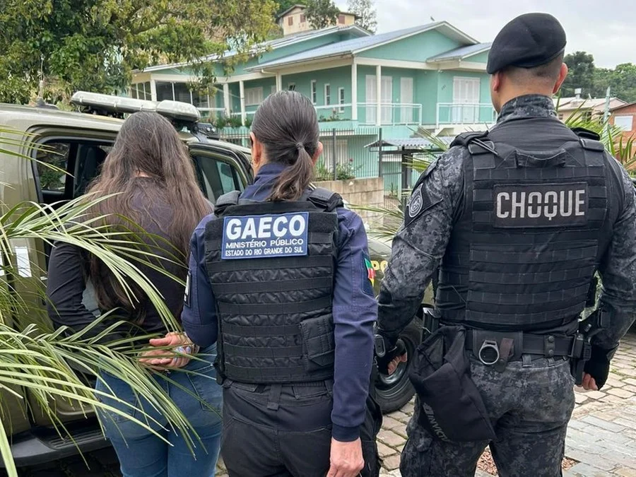Prisões foram realizadas pelo Gaeco na manhã de sexta-feira Foto : MPRS / CP