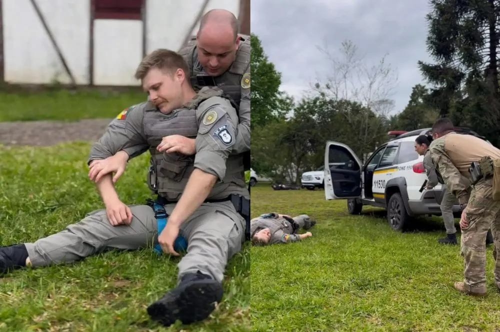 Brigada Militar capacita 29 policiais em curso de atendimento pré-hospitalar em combate em Lajeado