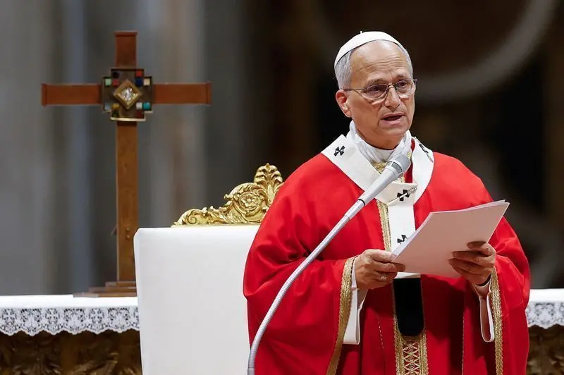 Papa Leão XIV, no Vaticano. Foto: Remo Casilli/Reuters