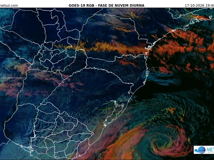 Foto : MetSul / Divulgação / CP