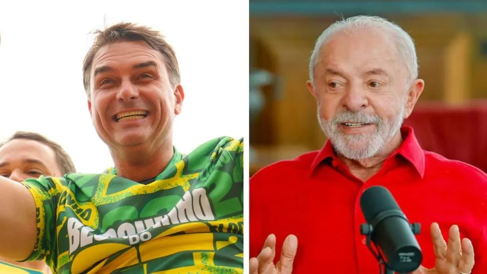 Fotos: Charles Vieira / Campanha Flávio Bolsonaro / Ricardo Stuckert / PR – Montagem R7