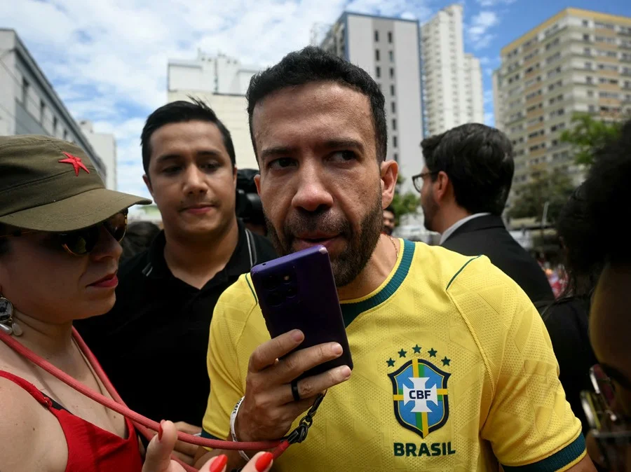 André Janones foi o responsável por criar o canal Exército do Lula Foto : Mauro Pimentel / AFP