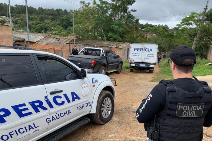 Crime aconteceu na manhã de sexta-feira na Vila Universal Polícia Civil / Divulgação