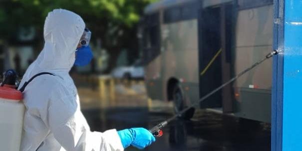 Ação de descontaminação em Uruguaiana | Foto: ASCOM / PMU / CP