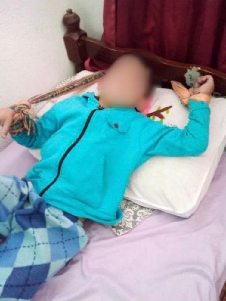 Menino era amarrado a cama em Canoas — Foto: Reprodução
