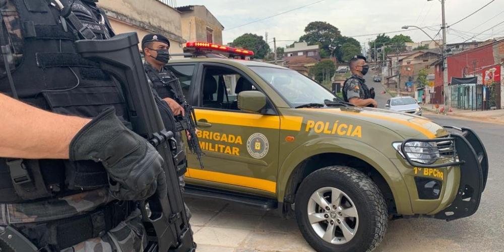 O efetivo do 1º Batalhão de Polícia de Choque (1º BPChq) da BM permanece atuando na região em apoio ao 19º BPM | Foto: Alina Souza / CP