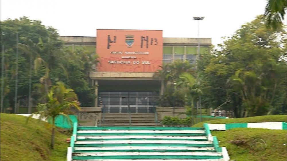 Prefeitura de Sapucaia do Sul — Foto: Reprodução / RBS TV