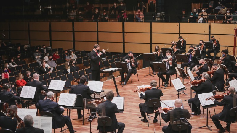 Ospa apresentará repertório com presença da música gaúcha em alusão à Semana Farroupilha e aos 50 anos do movimento nativista - Foto: Leandro Rodrigues/Divulgac?a?o Ospa