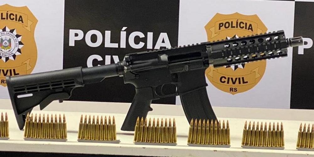 A apreensão ocorreu durante uma ação na localidade do Morro da Aparecida, no bairro Santa Isabel | Foto: Polícia Civil / Divulgação / CP