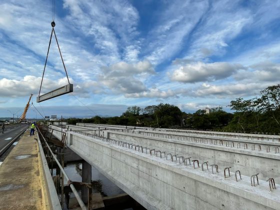 Expectativa é de que o fluxo de veículos seja totalmente restabelecido na manhã da segunda-feira. Foto: Dnit/Divulgação