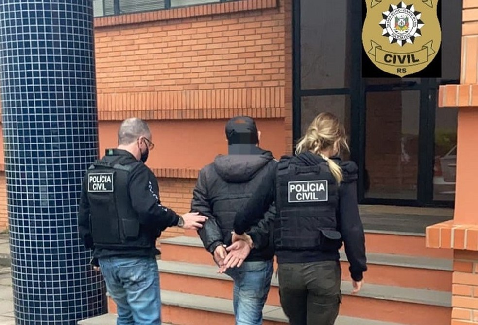 Homem manteve adolescente sob cárcere privado por um dia em Porto Alegre — Foto: Divulgação/Polícia Civil