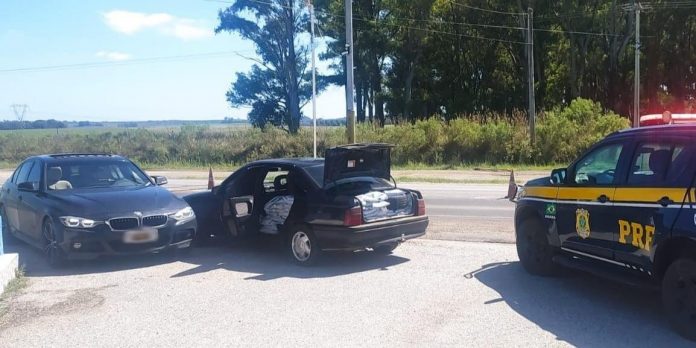 Apreensão ocorreu em Bagé | Foto: PRF / Divulgação