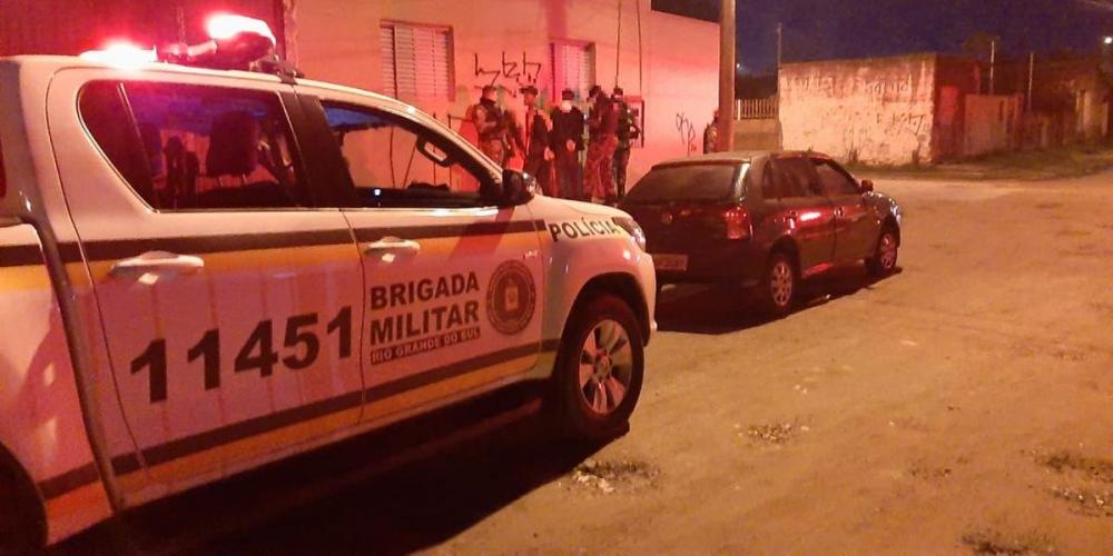Abordagem foi realizada pela Brigada Militar na noite desta sexta-feira | Foto: Brigada Militar / Divulgação / CP
