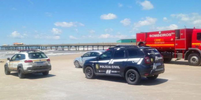 Ocorrência mobilizou as forças de segurança pública | Foto: CBMRS / Divulgação / CP