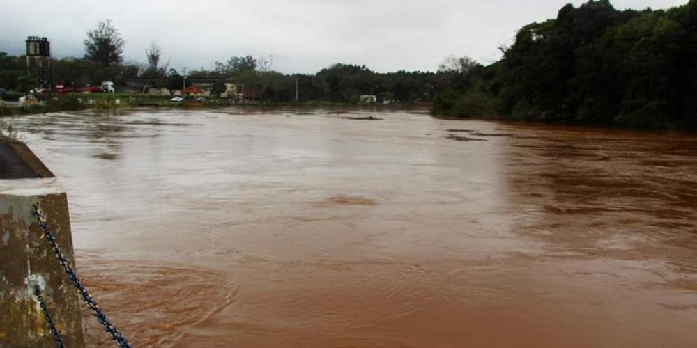 Enchente em Montenegro | Foto: ACOM / Divulgação / CP