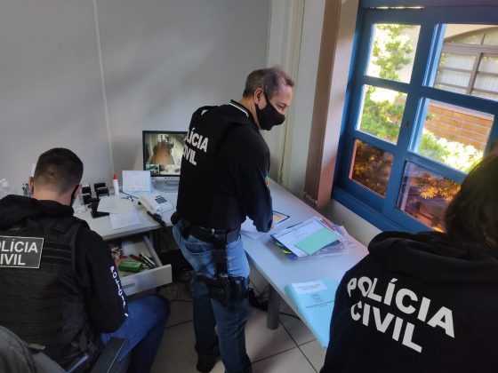 Ao todo, 175 agentes foram mobilizados pela força-tarefa. Foto: Polícia Civil/Divulgação