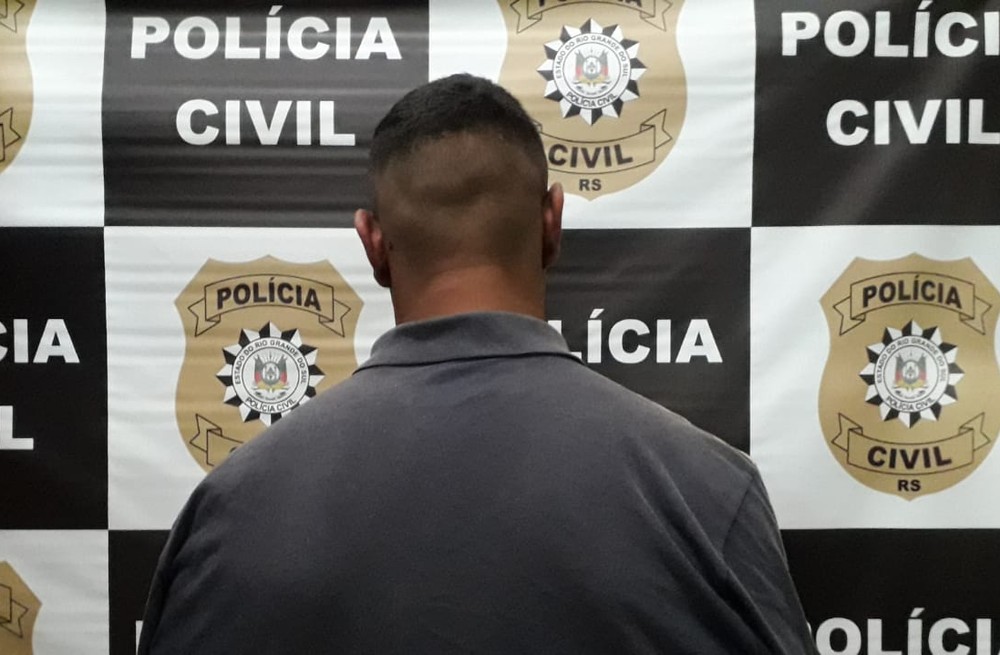 Homem confessou o crime à polícia. — Foto: Polícia Civil/Divulgação