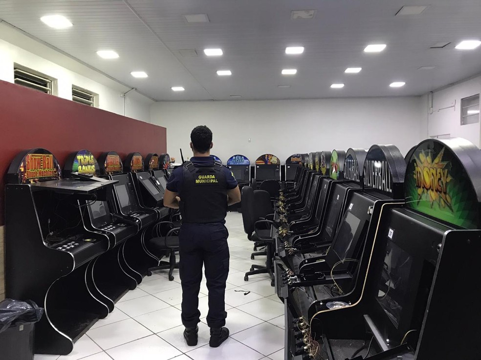 Casas de jogos de azar ficavam nos bairros Centro e Primavera, em Novo Hamburgo. — Foto: Brigada Militar/Divulgação