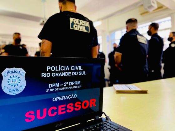 Mobilização foi realizada após onze meses de investigações na Região Metropolitana. Foto: Polícia Civil/Divulgação