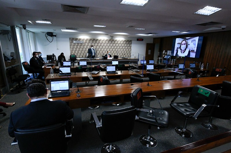 Plenário da Comissão de Educação na reunião desta quinta-feira - Edilson Rodrigues/Agência Senado