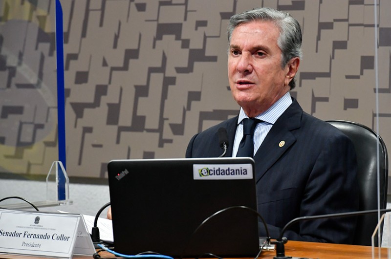 A Comissão de Desenvolvimento Regional e Turismo (CDR) do Senado é presidida por Fernando Collor - Waldemir Barreto/Agência Senado