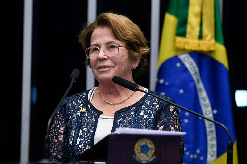 Nilda Gondim foi a relatora do projeto no Senado