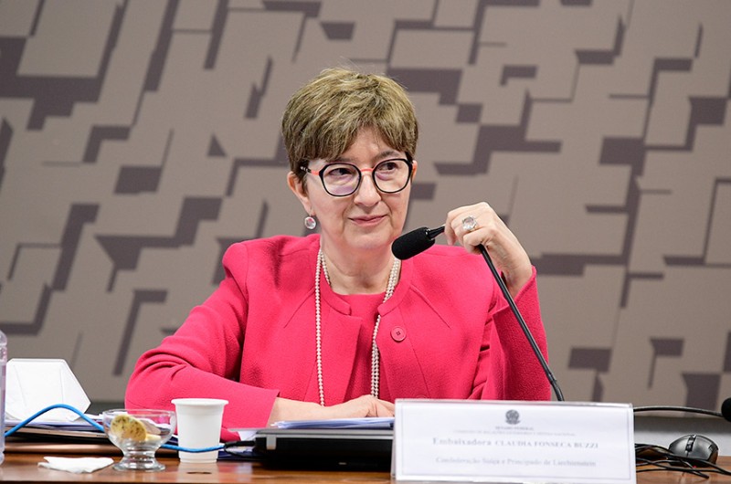 O nome de Claudia Buzzi já havia sido aprovado na Comissão de Constituição e Justiça, na última quinta-feira (25) - Pedro França/Agência Senado