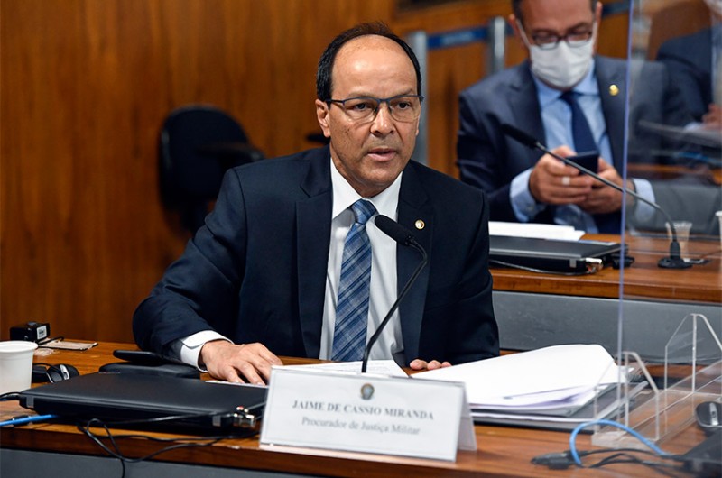 Nesta quarta, Miranda participou de sabatina na CCJ e, à noite, teve seu nome confirmado por votação em Plenário - Jefferson Rudy/Agência Senado