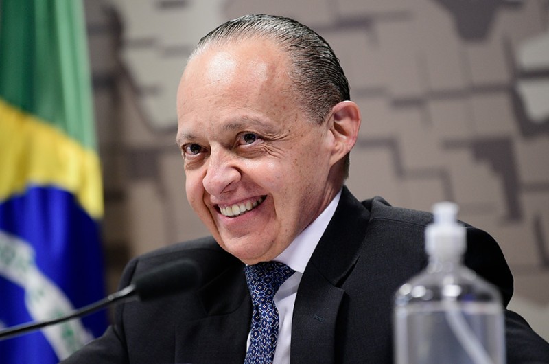 O diplomata Pompeu Andreucci Neto disse que a prioridade de sua gestão será ajudar a recompor o comércio bilateral nos níveis registrados antes da pandemia de covid-19 - Pedro França/Agência Senado
