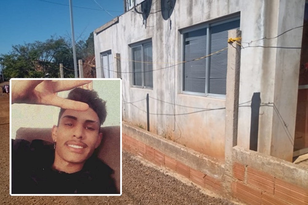 Residencia onde ocorreu o crime – Foto: Élinton Machado | Portal RS Agora / Reprodução